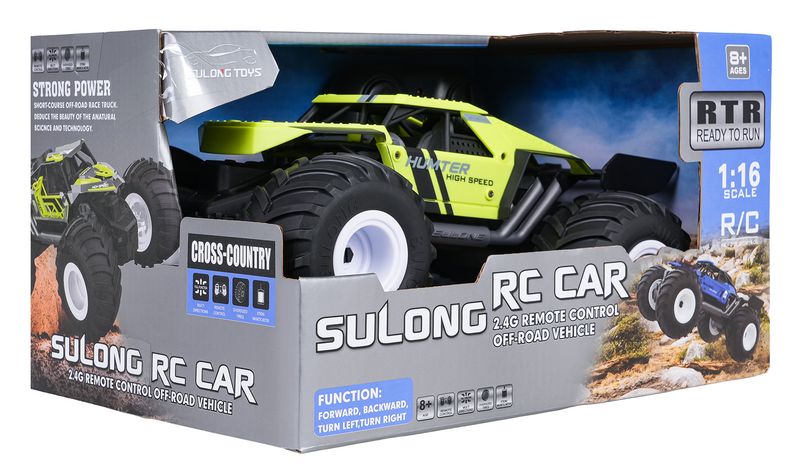 R/C Crawler 1:16 Hunter Zielony zdjęcie 1