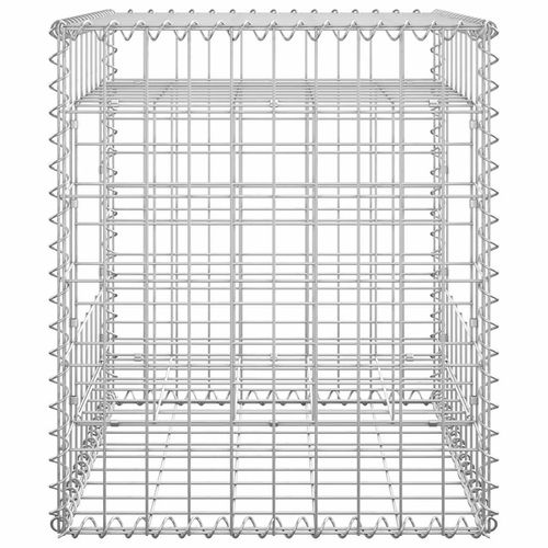 Słupek gabionowy, 50x50x60 cm, żelazo na Arena.pl