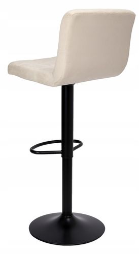 HOKER WELUROWY PIKOWANY OBROTOWY REGULOWANY KRZESŁO BAROWE DO JADALNI na Arena.pl