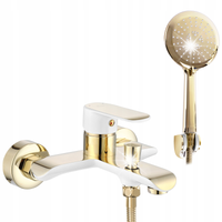 Bateria wannowa ze słuchawką BLOOM WHITE/GOLD REA