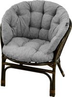 PODUSZKI PODUCHY NA FOTEL RATTANOWY RATTAN szary