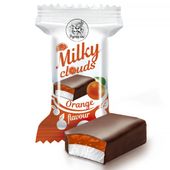 Flying Cow Mleczna chmurka z galaretką o smaku pomarańczowym 1 kg