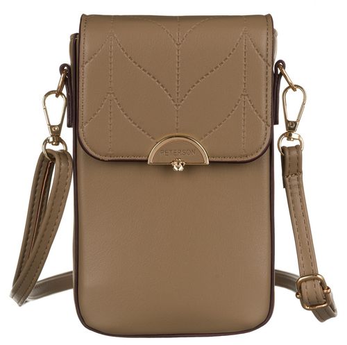 mini torebka-portfel ze skóry ekologicznej - peterson na Arena.pl