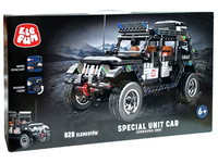 Klocki Elefun Special Unit Car - Jednostka SWAT