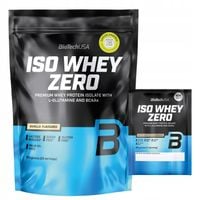BIOTECH USA ISO WHEY ZERO 500g BIAŁKO IZOLAT WPI