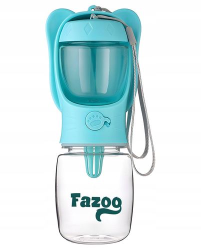 Butelka na Wodę Karmę dla Psa Poidło 2w1 Bidon Turystyczny Miseczka Podróż na Arena.pl