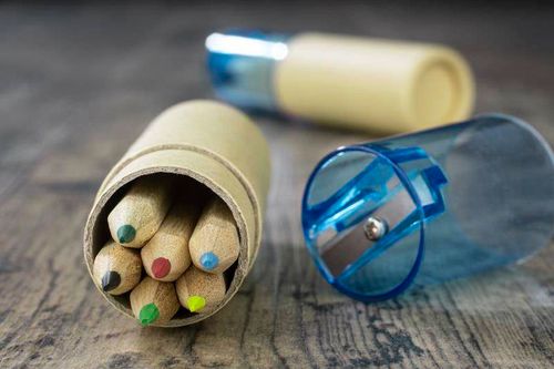 Kredki z temperówką 6 szt. FARVE na Arena.pl