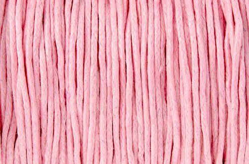 SZNUREK bawełniany woskowany 1mm jasny róż 20-30m na Arena.pl