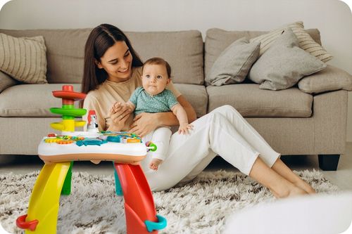 STOLIK EDUKACYJNY INTERAKTYWNY 2w1 TABLICA PANEL MUZYCZNY MUZYKA RICOKIDS na Arena.pl