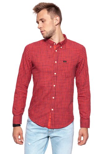 LEE BUTTON DOWN VIBRANT RED L880IESK S na Arena.pl