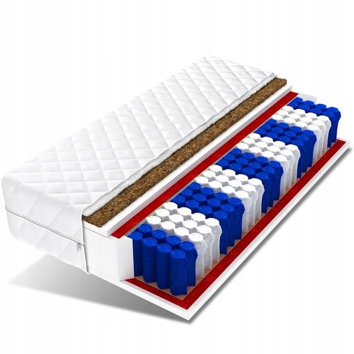 Materac 90x200 kokos pocket 9 stref HOME PLUS na Arena.pl