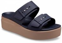 Damskie Buty Sandały Platforma Crocs Brooklyn 207431 Low Wedge 38-39