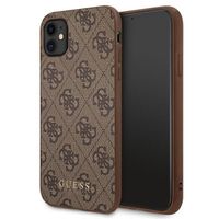 Etui Guess do iPhone 11, iPhone XR, Brązowy
