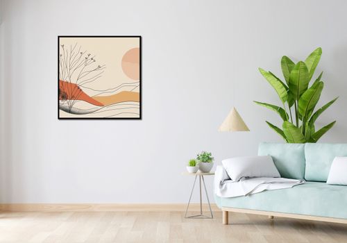 Plakat 80x80cm Pustynna Wydma na Arena.pl