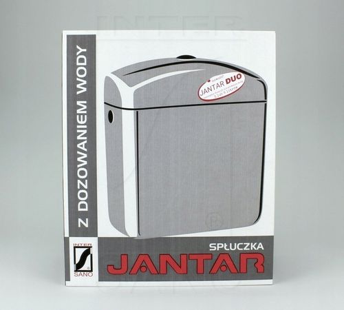 Spłuczka do WC JANTAR DUO dolnopłuk 3/6l zestaw na Arena.pl