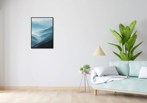 Plakat 50x70cm Między Chmurami na Arena.pl