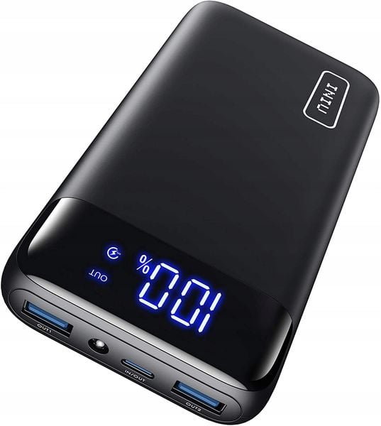 Powerbank INIU 20000 mAh czarny zdjęcie 1