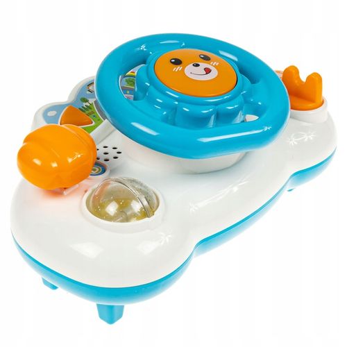 INTERAKTYWNA KIEROWNICA EDUKACYJNA DLA DZIECI KLAKSON DŹWIĘKI ŚWIATŁA na Arena.pl