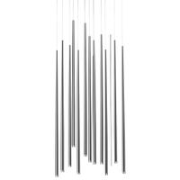 Salonowa lampa wisząca Louise LED 36W 3000K kaskada chrom