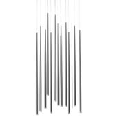 Salonowa lampa wisząca Louise LED 36W 3000K kaskada chrom