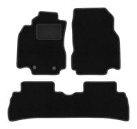 Dywaniki samochodowe welurowe do: Nissan Cube Z12 2008-2011 keicar czarne
