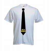 ŚMIESZNA KOSZULKA T-shirt prezent 40 LAT MINĘŁO