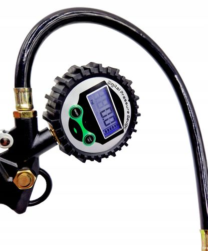 PISTOLET DO POMPOWANIA KÓŁ CYFROWY MANOMETR 0-18 BAR na Arena.pl