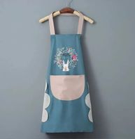 fartuch kuchenny pcv wodoodporny królik 70x70 cm niebieski    ywn-104