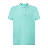 Męskie Polo z dowolnym nadrukiem DTF - kolor miętowy S