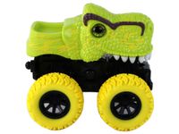 DLA DZIECI POJAZD TERENOWY PCHACZ  GUMOWE KOŁA ZIELONY