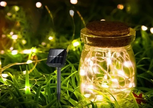 Girlanda Solarna ogrodowa drucik 300LED+ PILOT zdjęcie 5