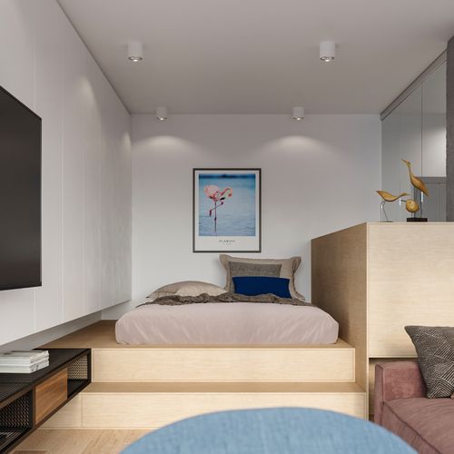 Plafon TIUBE biały na Arena.pl