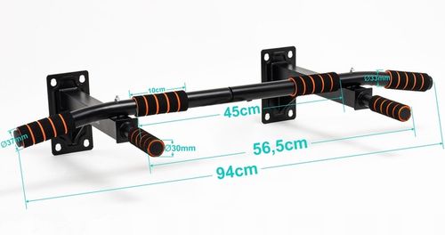DRĄZEK DO PODCIĄGANIA MOCOWANY DO ŚCIANY WZMOCNIONY ŚCIENNY DO 250KG MOCNY na Arena.pl