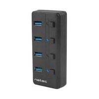 Hub USB Natec 4x USB 3.0 Mantis 2 z włącznikiem + zasilacz