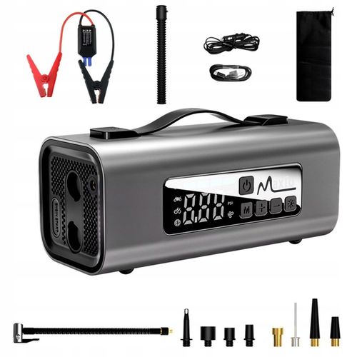 Jump Starter Booster Kompresor Samochodowy Dmuchawa Powerbank na Arena.pl