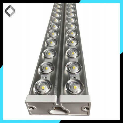 LAMPA ŚWIETLÓWKA LED 120cm OPRAWA NATYNKOWA ALUMINIUM 72W na Arena.pl