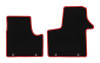 Dywaniki welurowe CARLUX-RED Renault Trafic III 2014- dostawczy