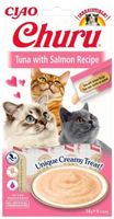INABA CAT CHURU TUNA WITH SALMON 4x14g (56g)