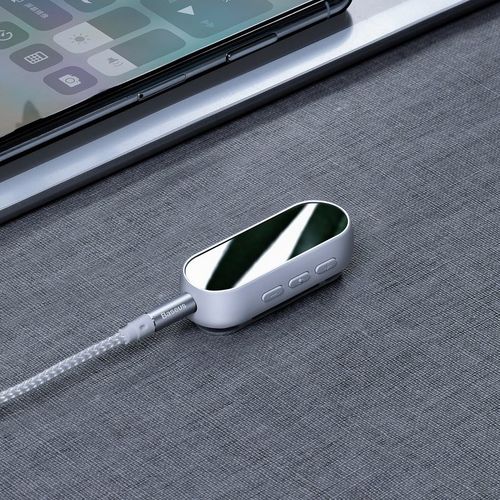 Adapter Bluetooth 5.0 Baseus Ba02 Aux, Mini Jack 3,5Mm (Biały) na Arena.pl