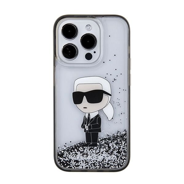 Etui Karl Lagerfeld do iPhone 15 Pro, Przezroczysty zdjęcie 3