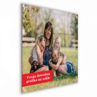 FOTO OBRAZ TWOJE ZDJĘCIE na SZKLE 60x60 cm
