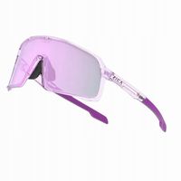 Okulary sportowe na rower PICA OLOR purpurowe fotochromowe z twardym etui