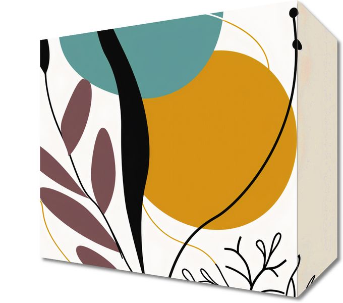 Obraz 20x20cm Akwarelowe Przebudzenie zdjęcie 1