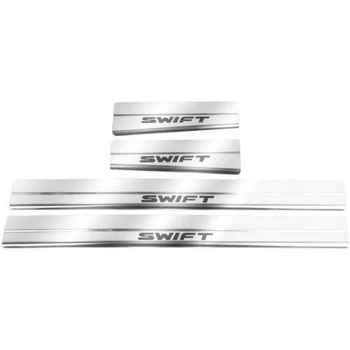 Listwa progowa SUZUKI SWIFT MK5 Stal nierdzewna 304 połysk 4szt na Arena.pl