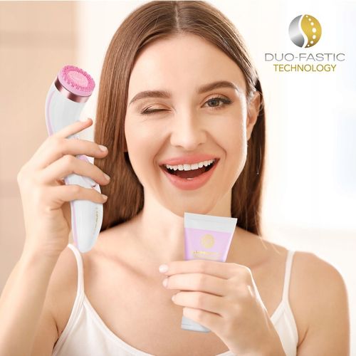 Lumineo Brush PRO różowy 4 końcówki + żel do skóry problematycznej na Arena.pl