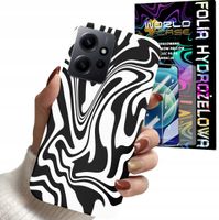 ETUI DO XIAOMI NOTE 12 4G - ABSTRAKCJA ZEBRA WZORY DLA KOBIET + FOLIA