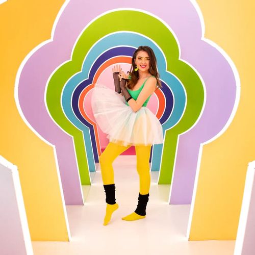 Spódniczka tiulowa biała, 40 cm na Arena.pl