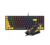 Zestaw Klawiatura i mysz komputerowa TRACER GameZone Hornet87 USB Gamingowa