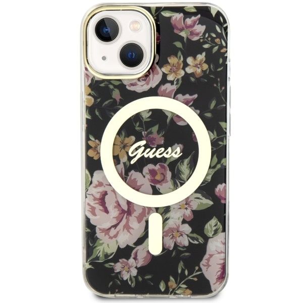 Etui Guess do iPhone 15 Plus, iPhone 14 Plus, Czarny, MagSafe zdjęcie 3