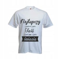 koszulki T-SHIRT NADRUK PREZENT najlepszy TEŚĆ